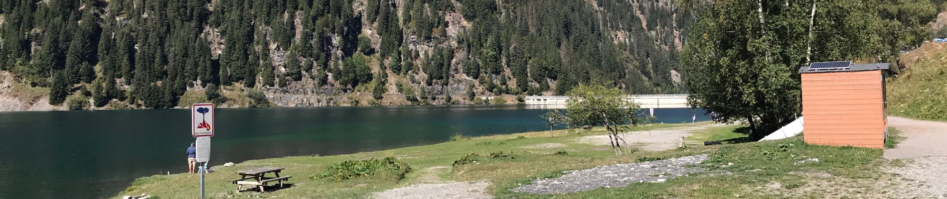 Tour Wandern Beaufort - 20220901 Lac des fées depuis barrage de Saint Guerin - Photo