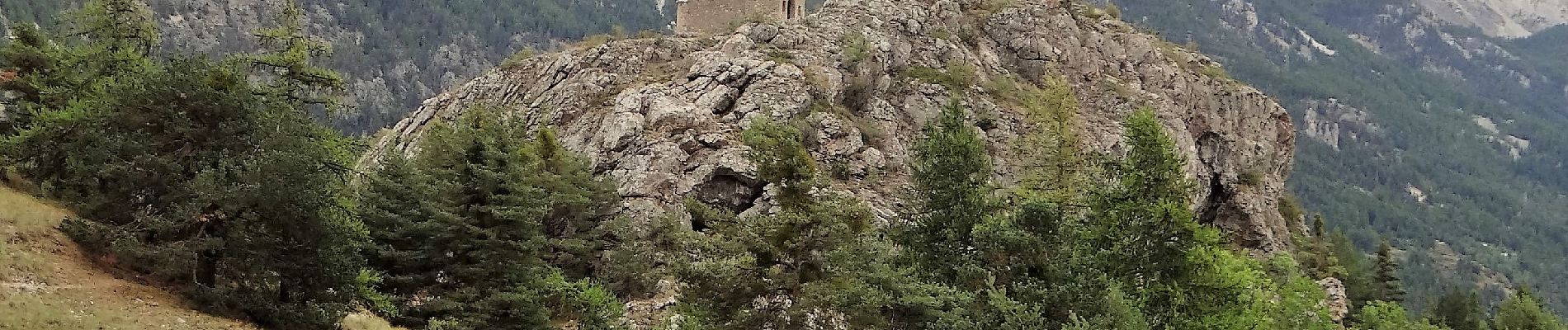 Tocht Stappen L'Argentière-la-Bessée - CR_Domitia_CJ_21_Argentiere_St-Martin-Queyrieres_20170915 - Photo