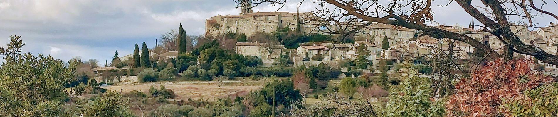 Percorso Marcia La Garde-Adhémar - La Garde-Adhemar Val- des-Nymphes. 8,5km - Photo