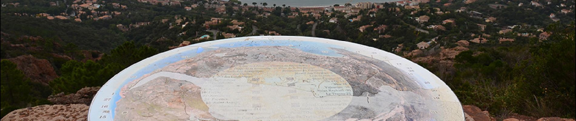 Trail Walking Saint-Raphaël - Agay - Rastel d'Agay - Drapeau - Pic du Cap Roux - Photo