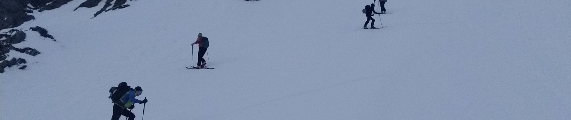 Tocht Ski randonnée Laval-en-Belledonne - Dent de Bedina, pas de la coche - Photo