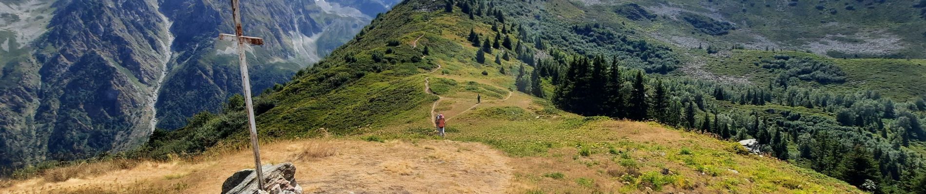 Tocht Stappen Le Haut-Bréda - Refuge de l'Oule - Croix et Lac du Léat - Photo