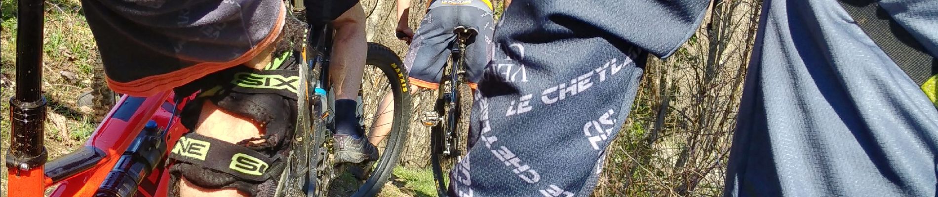 Trail Electric bike Accons - ballade autour de st Martin - Photo