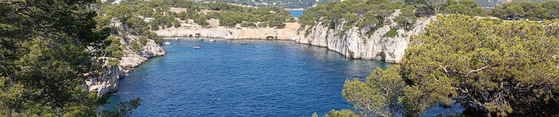 Tocht Stappen Cassis - Port pin & Trou souffleur  - Photo