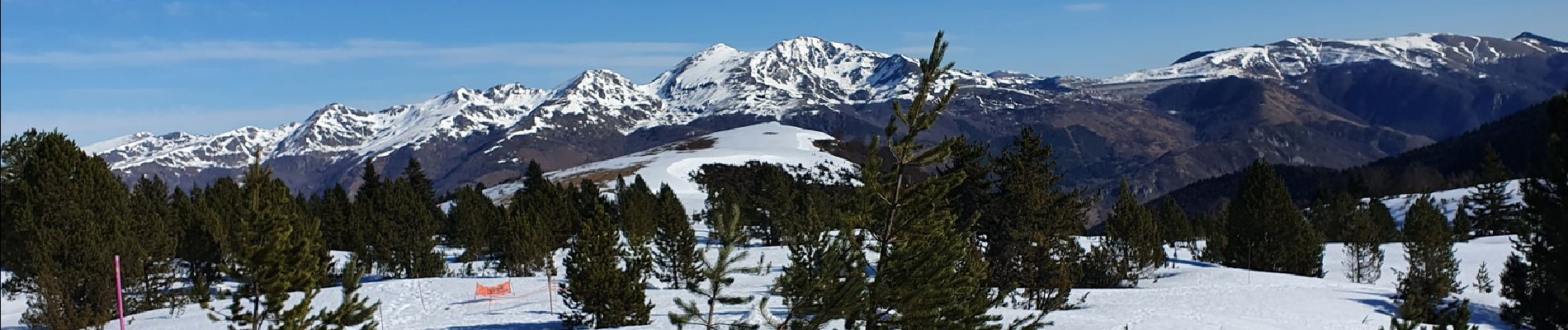 Tocht Sneeuwschoenen Albiès - Beille - Orry - l'Ours - Photo