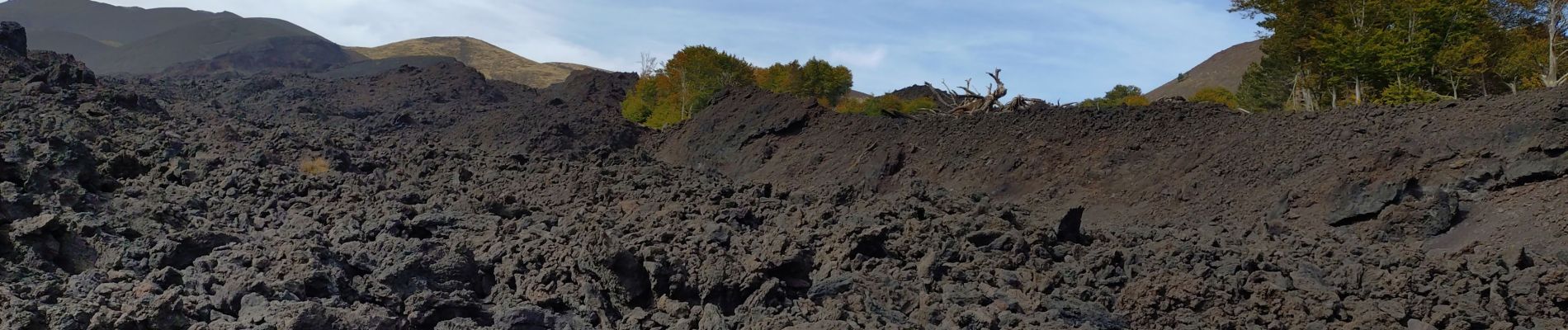 Randonnée Marche Linguaglossa - etna cratères 2002 - Photo