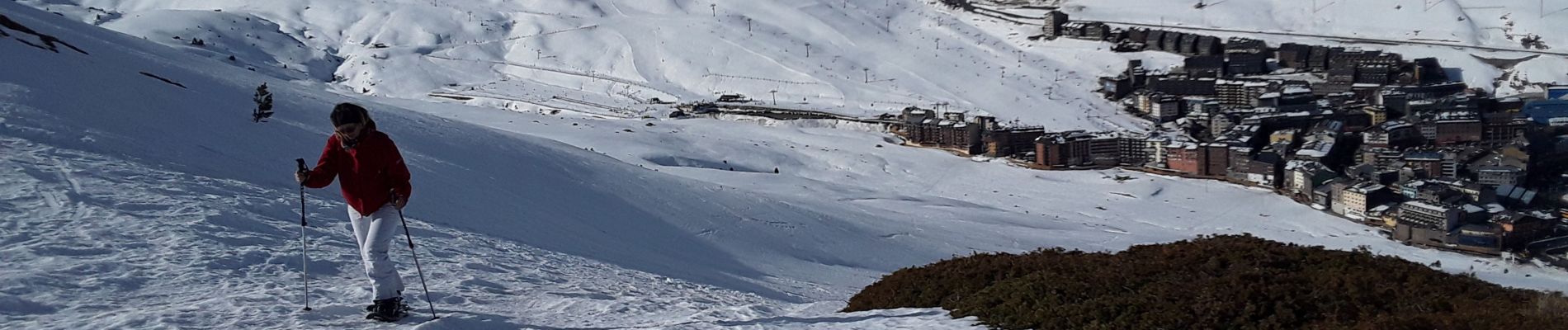 Tour Schneeschuhwandern Pas de la Casa - Pas de la Case- côté France  - Photo
