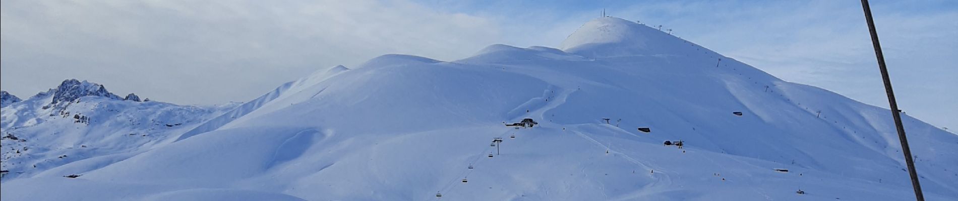 Randonnée Raquettes à neige Villarembert - raquettes la chal - Photo