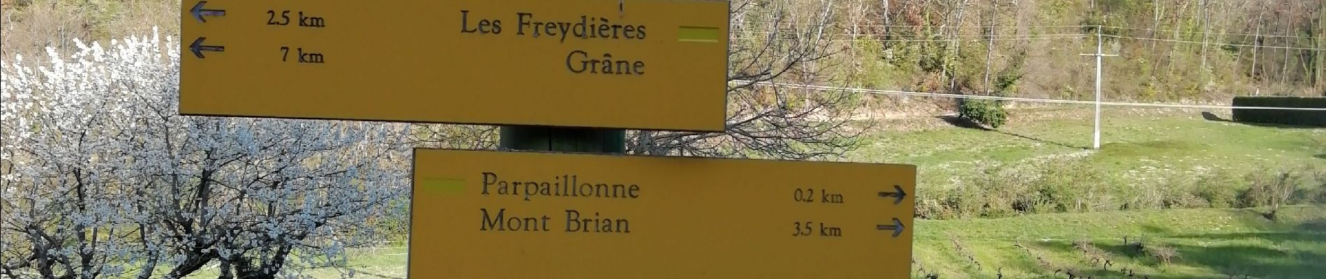 Trail Walking Grane - De Val Brian au lac sans nom - Photo