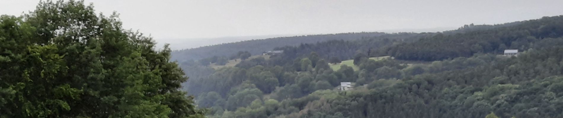 Randonnée Marche Aywaille - Château de Harze, St Roch, Rouge minière,  Ernonheid, capelle st Anne Harze - Photo