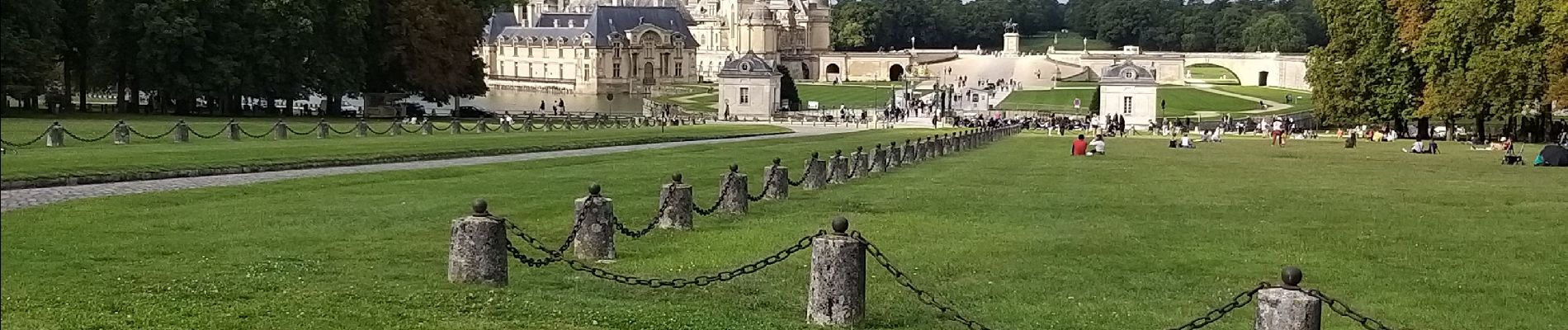 Randonnée Marche Chantilly - parc château Chantilly  - Photo