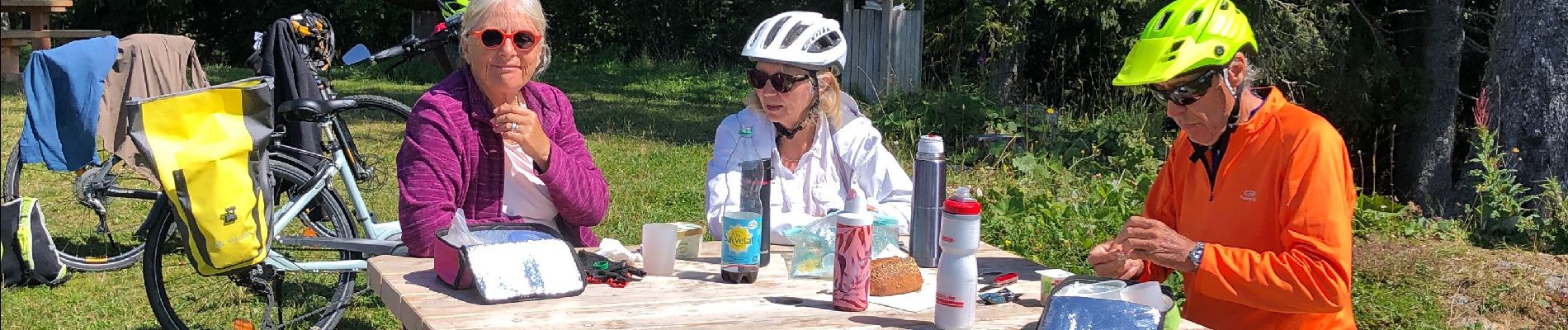 Tour Elektrofahrrad Hauteluce - Crêt bilans 29-08-2021 - Photo