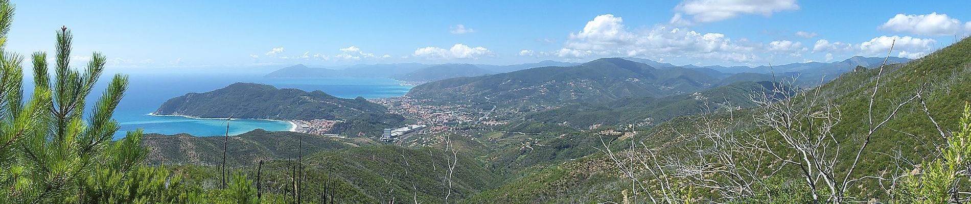 Randonnée A pied Sestri Levante - Riva Trigoso - Punta Baffe - Monte Moneglia - Photo