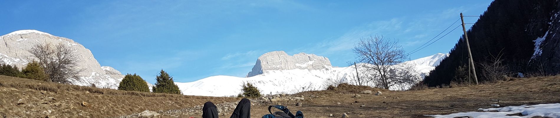 Randonnée Raquettes à neige Méolans-Revel - Laverq - Photo