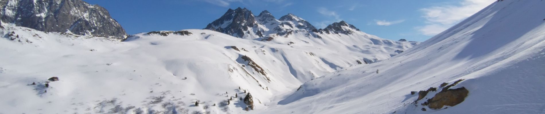 Tocht Ski randonnée Modane - pointe des sarrasins - Photo