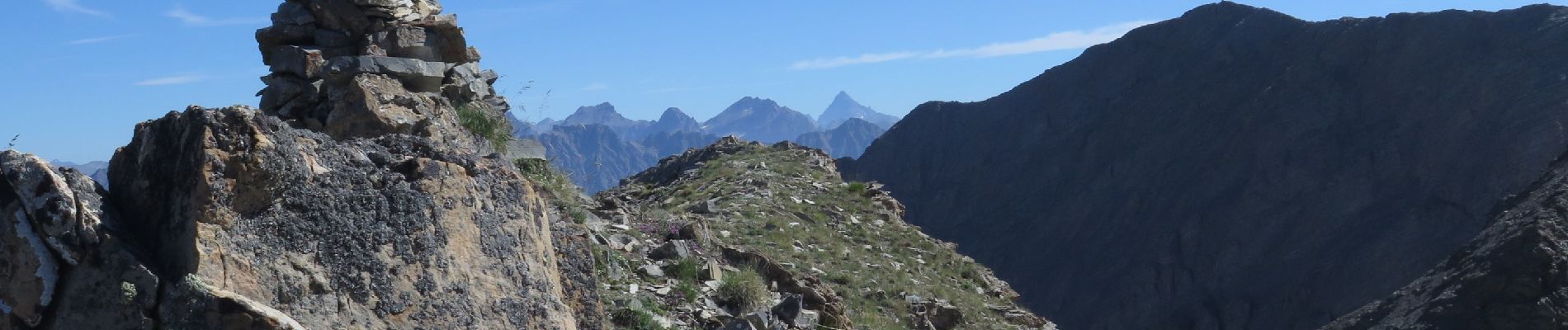 Trail Walking Enchastrayes - crêtes du Sauze - Photo