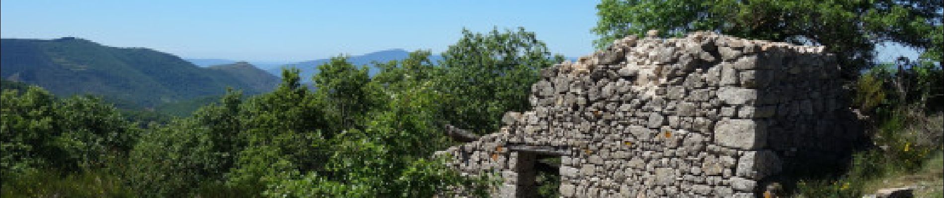 Tour Wandern Colognac - Le col des Fosses et La Rouvrière au départ de Colognac - Photo