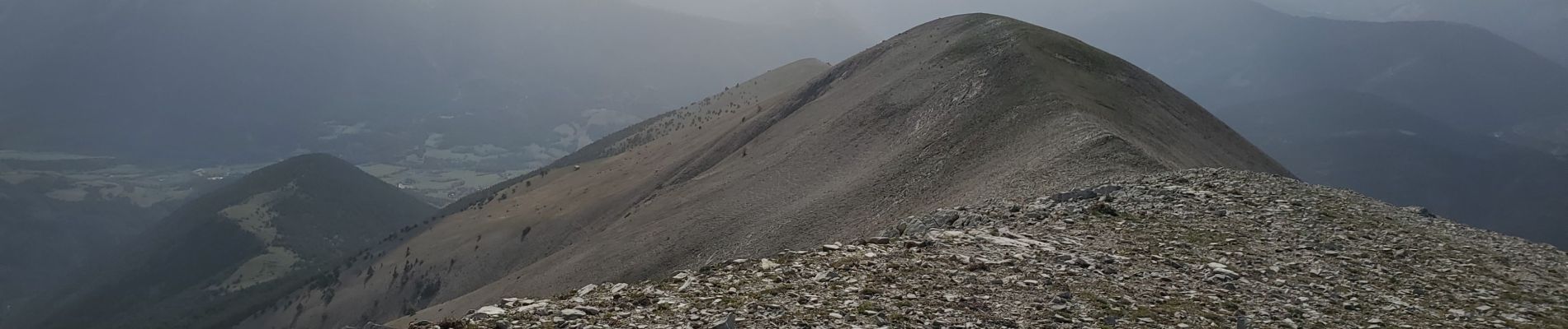 Tour Wandern Prads-Haute-Bléone - Chavailles col du talon mourre frey 1106m 13kms  - Photo