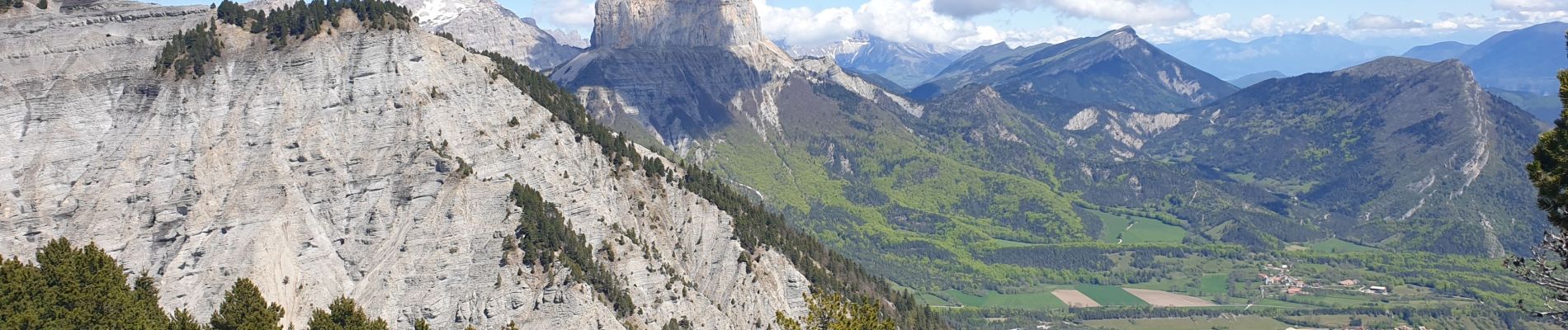 Trail Walking Châtillon-en-Diois - Tête Chevalière  - Photo