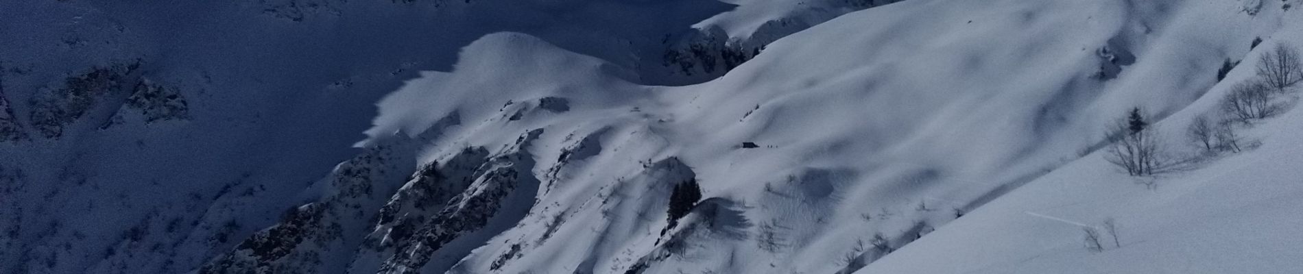 Tour Skiwanderen La Léchère - la pointe de la combe bronsin - Photo