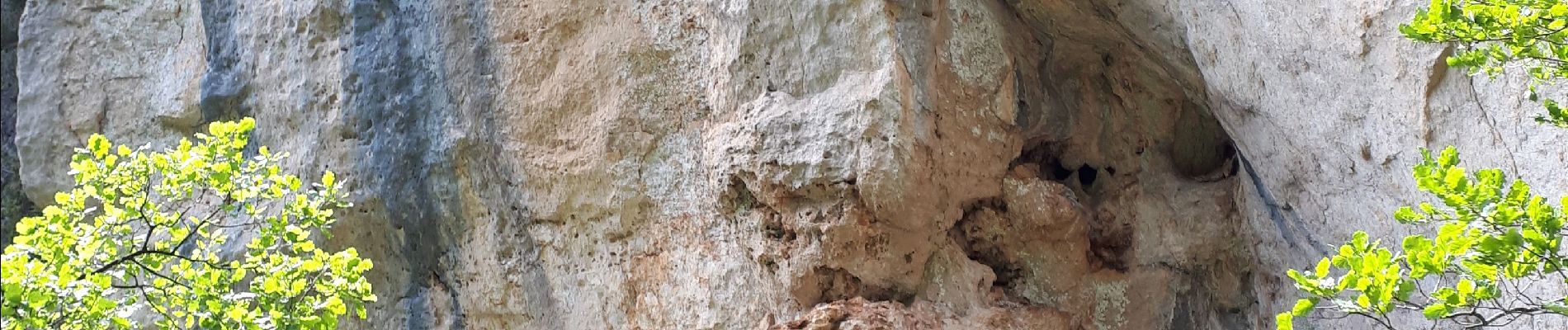 Tocht Stappen Massegros Causses Gorges - Le baousso de Biel pas de l'ARc - Photo