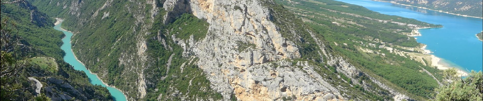 Tour Wandern Moustiers-Sainte-Marie - Plein Voir Verdon  - Photo