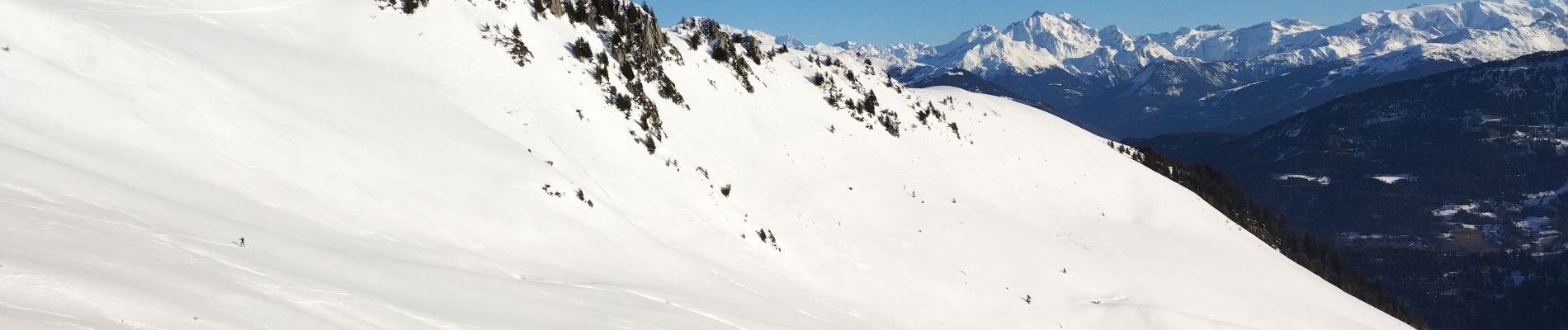Percorso Sci alpinismo La Léchère - Le pas de Freydon - Photo