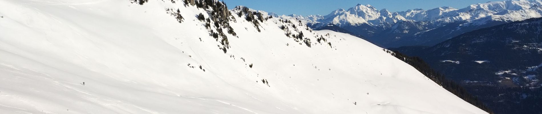 Tocht Ski randonnée La Léchère - Le pas de Freydon - Photo