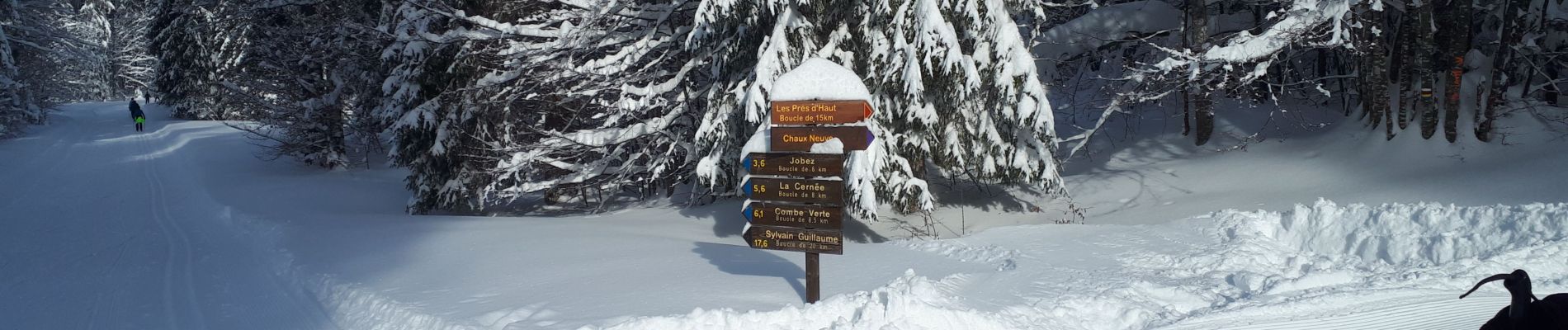 Randonnée Ski de fond Chapelle-des-Bois - chapelle des bois - Ferme Valentin - Photo