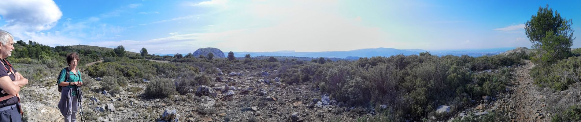 Tocht Stappen Aubagne - Garlaban et Taoumé - Photo