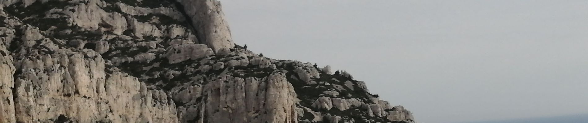 Trail Walking Marseille - l œil de verre cheminée du diable - Photo