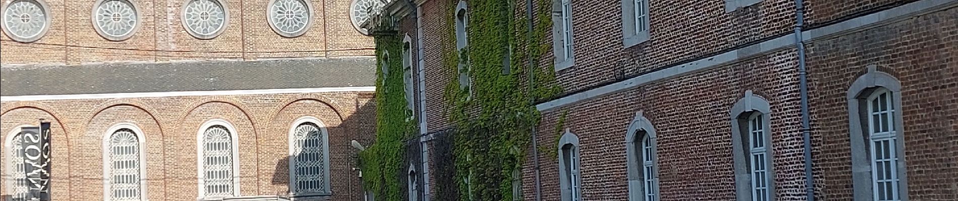 Excursión Senderismo Thuin - Abbaye d aulne. dép église (boucle ds bois) - Photo