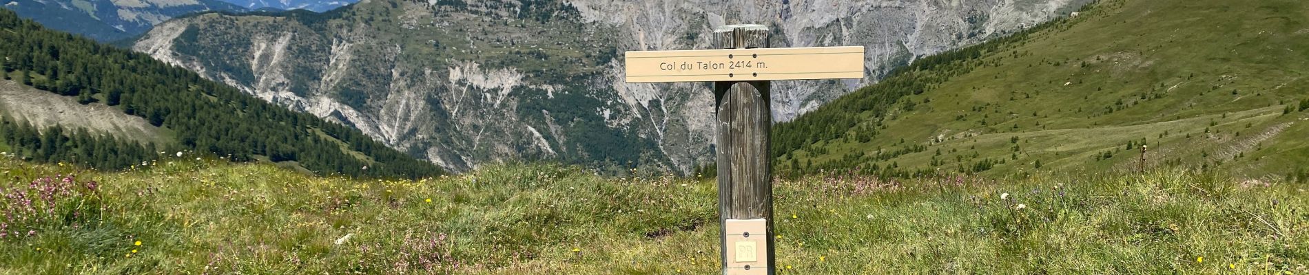 Tour Wandern Uvernet-Fours - Le col du Talon - Photo