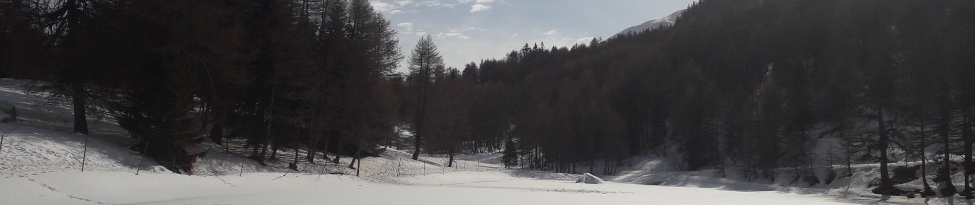 Trail Snowshoes Montricher-Albanne - Albanne - Prario -la Plagne - le Belvedere - Photo