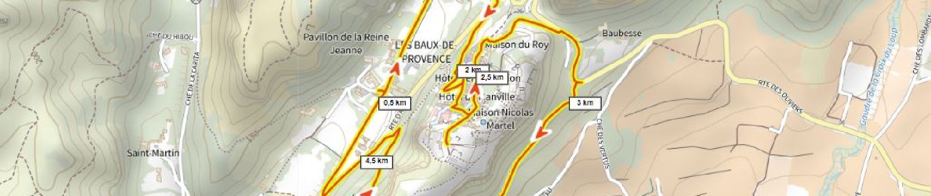 Tocht Stappen Les Baux-de-Provence - Les Baux de Provence D+130m - Photo