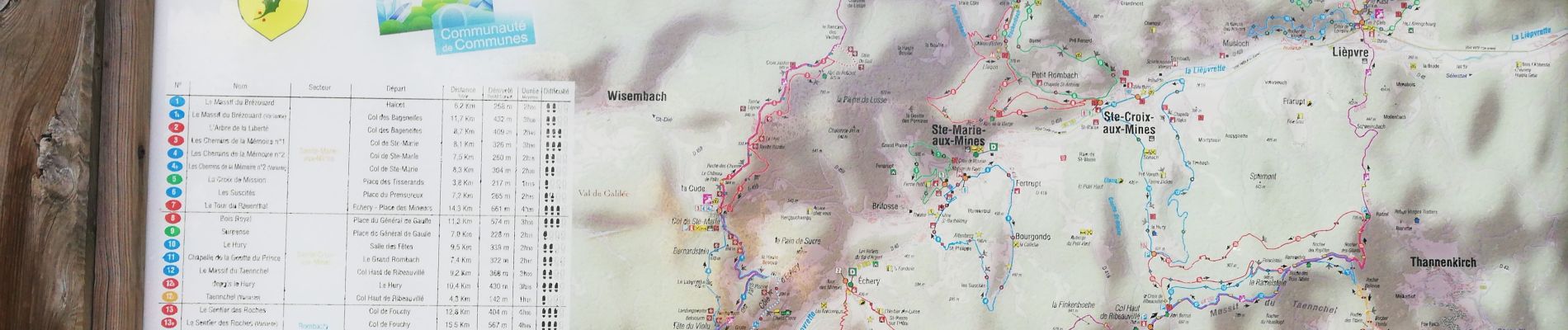 Tour Wandern Markirch - rocher des chèvred - Photo