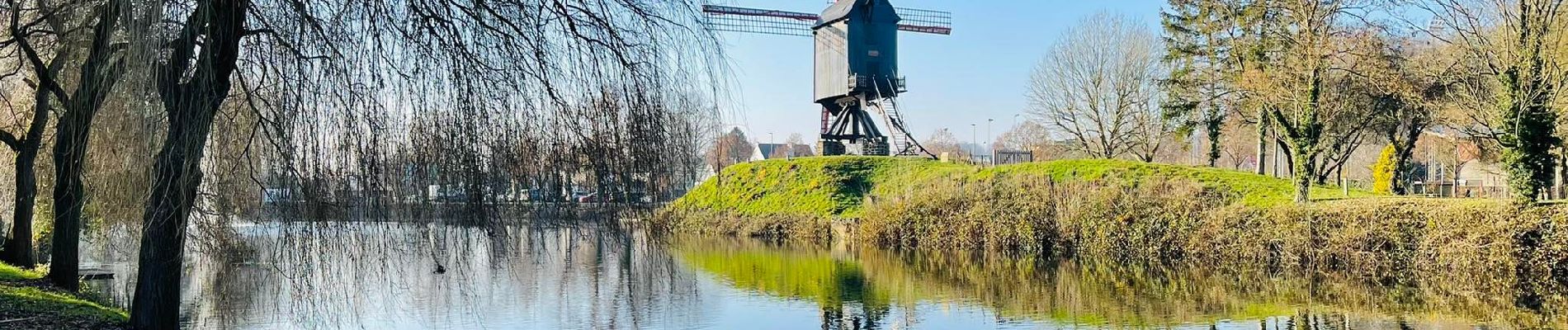 Tocht Stappen Diest - Webbekoms Broekwandeling - Rood - Photo