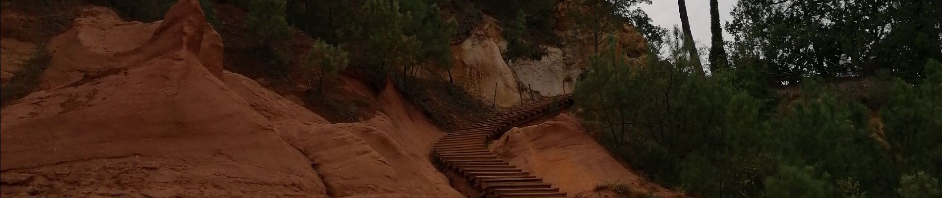 Tocht Stappen Roussillon - ocres du Lubéron 2020 - Photo