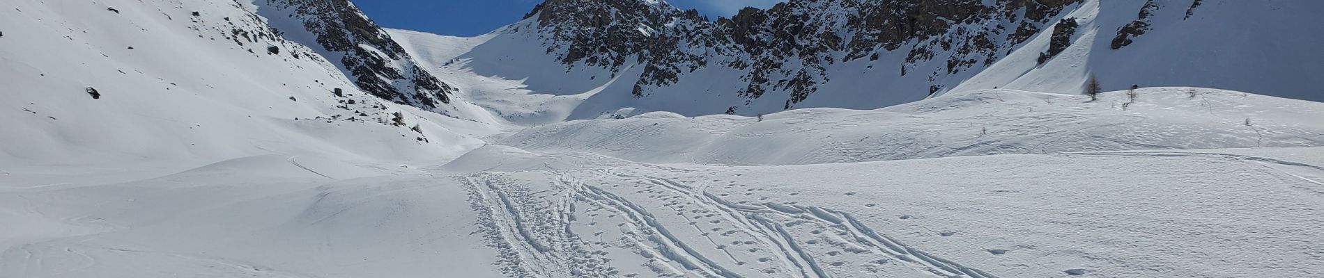 Tocht Sneeuwschoenen Ceillac - vallon d Albert  - Photo