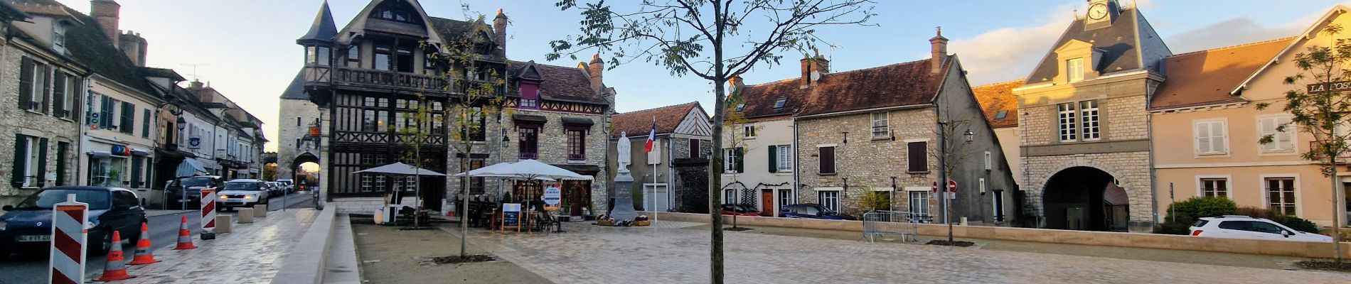 Tour Wandern Saint-Pierre-lès-Nemours - De Nemours à Moret + halte resto Bourron Marlotte - Photo