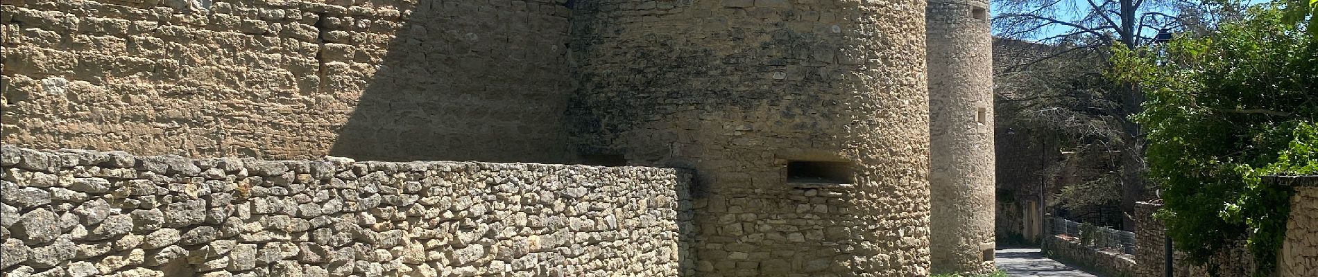 Tocht Stappen Cabrières-d'Avignon - Cabrières d’Avignon mur de la peste  - Photo