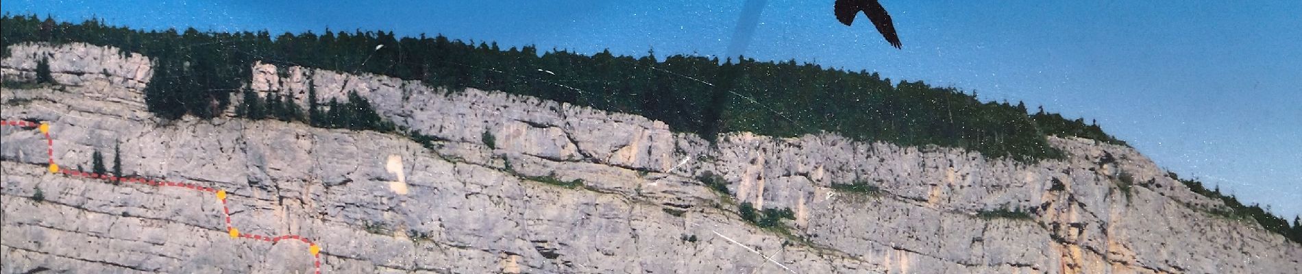 Tocht Stappen Saint-Martin-en-Vercors - 38 grotte cheminée gour fumant pot du loup - Photo