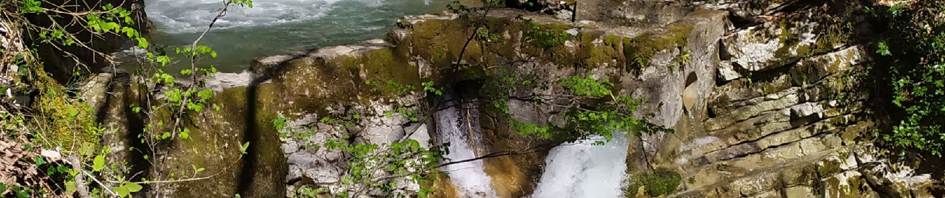 Tocht Stappen Saint-Vincent-de-Mercuze - Cascades de l'Alloix - Photo