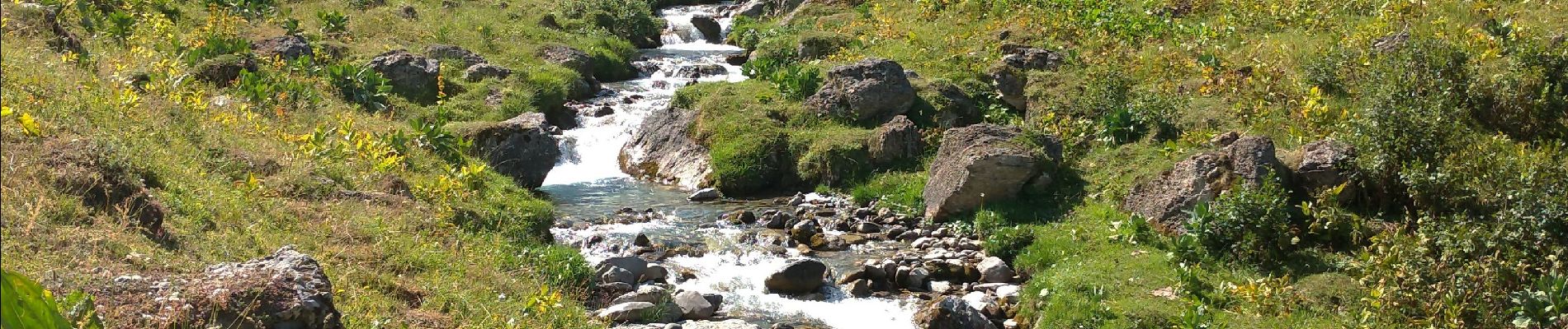 Tocht Stappen Beaufort - roselend lac de presset - Photo