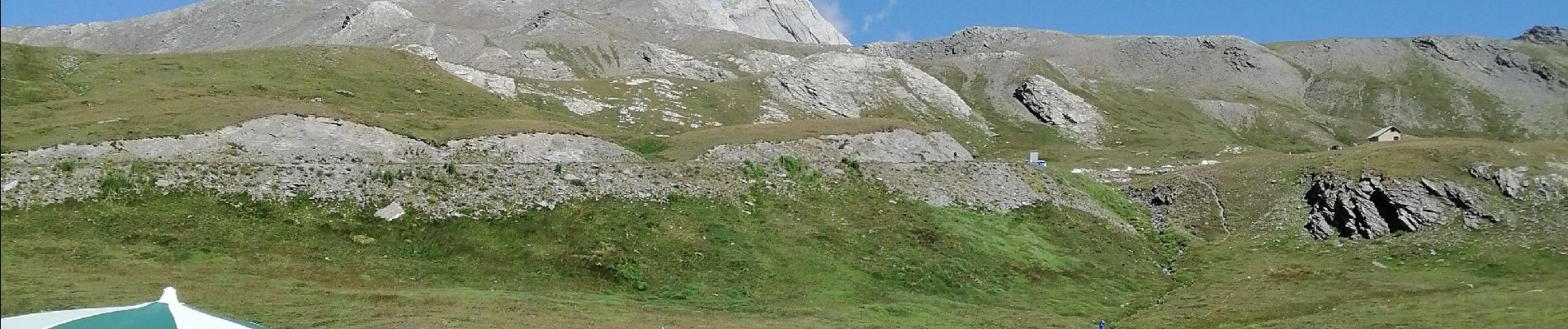 Tour Wandern Molines-en-Queyras - Col vieux lacs de l'Eychassier col de l'Eychassier refuge Agniel - Photo