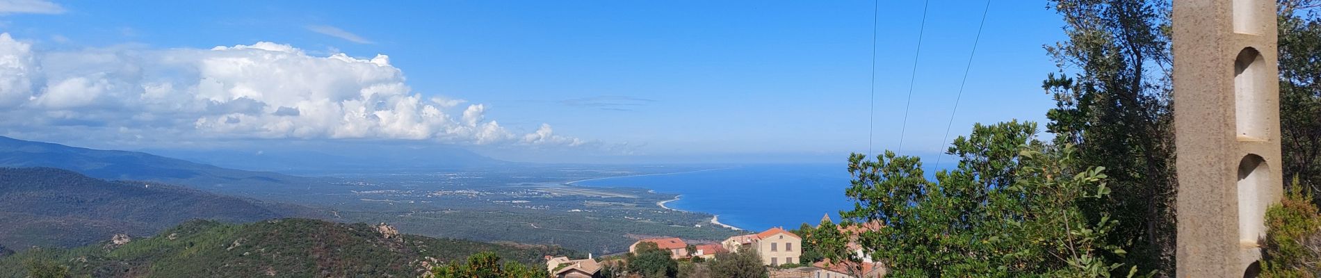 Tocht Stappen Sari-Solenzara - vers le monastère retour monte Santu - Photo