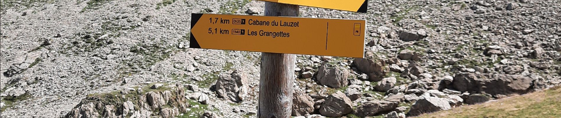 Trail Walking Saint-Crépin - lac du lauzet - Photo