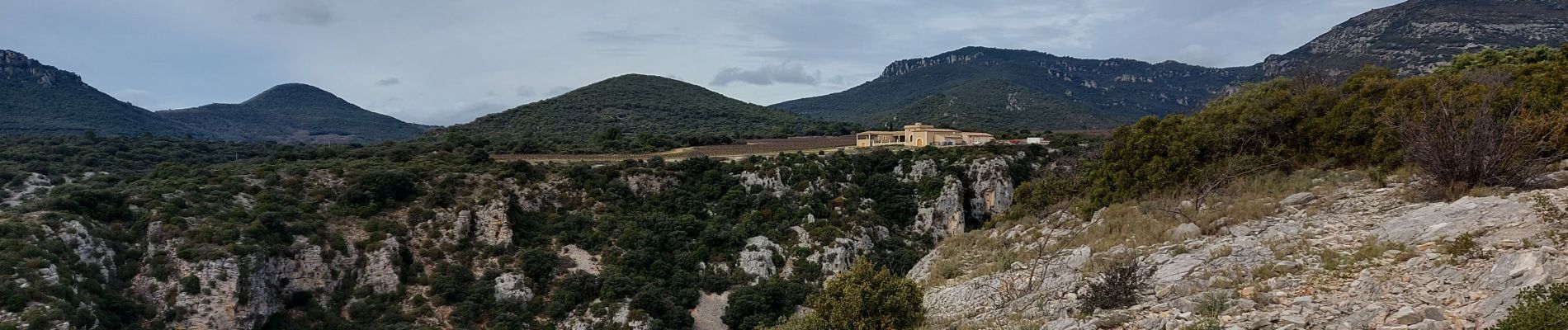 Tour Wandern Saint-Jean-de-Fos - a partir de saint jean de fos le castellas - Photo