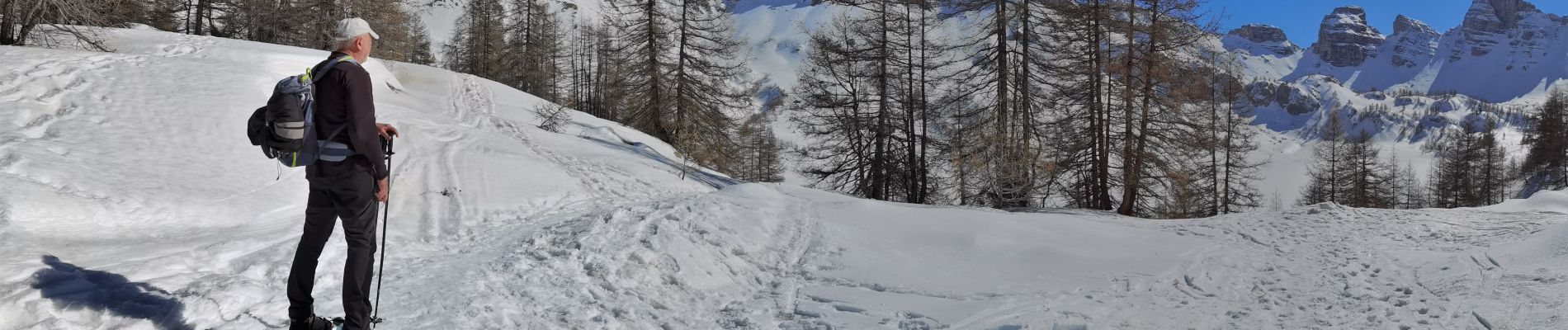 Excursión Raquetas de nieve Allos - lac d'Allos - Photo