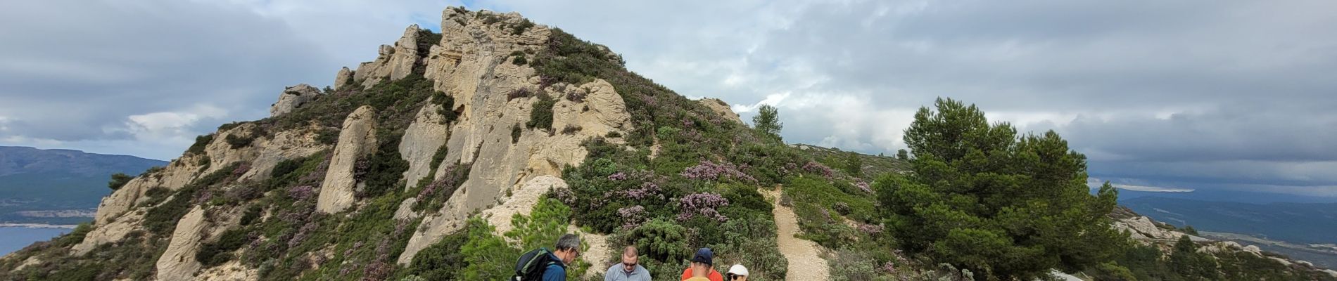 Tour Wandern La Ciotat - Traversée Philémon au Cap Canaille  - Photo